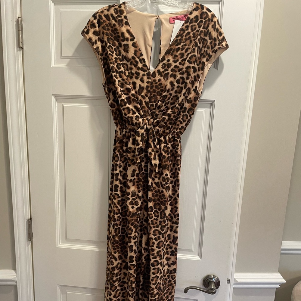 Cheetah romper